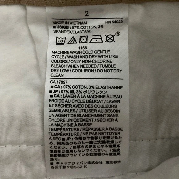 🌸 FINAL SALE PRICE 🌸 Banana Republic Women’s sailor Shorts size 2 khaki - Picture 4 of 5